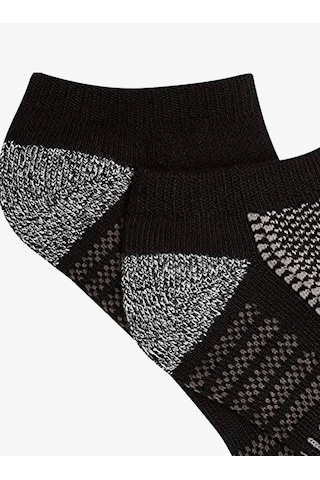 Columbia C1184 Athletic Fashion No-show With Pique Footbed 6'lı Kadın Çorap Siyah