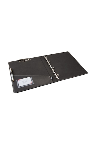 Evrak Sunum Klasörü Sekreterlik A4 150 Yaprak 26.5x32 Cm Siyah N11.484