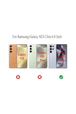 S24 Ultra Kılıf Kamera Lens Korumalı Kablosuz Şarj Destekli Arkası Şeffaf Parlak Kenarlı Kapak Esnek Silikon İnce Kılıf Mavi 50 x 22