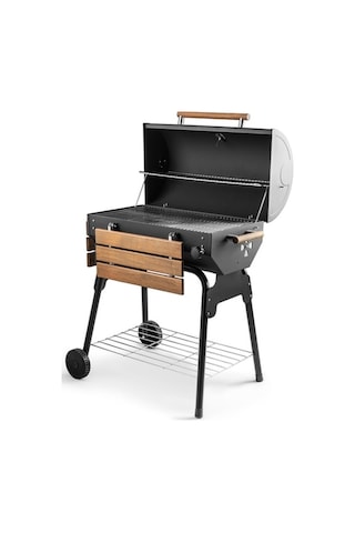 Grillord 75 Kömürlü Barbekü 2 Adet Döküm Izgaralı + Hediye Seti Önlük + Kılıf