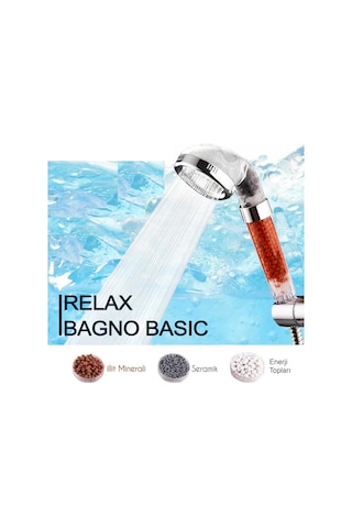Relax Bagno Su Tasarruflu Arıtmalı Basic Duş Başlığı