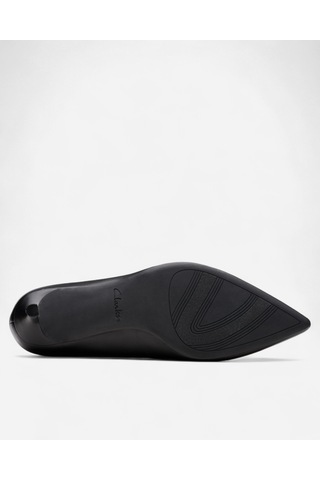 Clarks Zarey Court Black Leather, M 3 Kadın Siyah Topuklu Ayakkabı 26183156 siyah