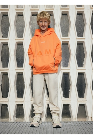 Mayoral Erkek Çocuk Kapşonlu Sweatshirt Turuncu
