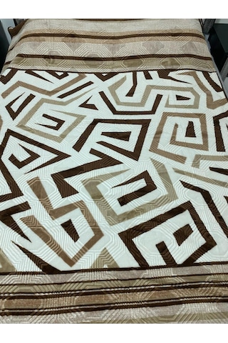 Aksu Tek Kişilik Battaniye Çantali Kahve Model 1 Kahve