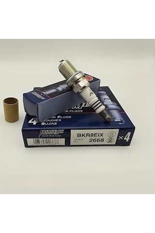 Globalbloom Ngk Bkr8eıx 2668 Bkr8eıx Set 4 Iridium Buji Audi A3 A4 A5 Tt Vw Passat Jetta Golf Gtı 120000 Km