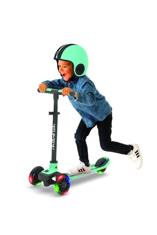 Chillafish Scotti Glow 3 Tekerlekli Işıklı Scooter - Mint Turkuaz