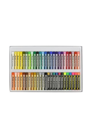 Phn Yağlı Pastel Tebeşir - 50 Renk Metalik Ve Neon Dahil 50 Adet - Çeşitli Renklerde