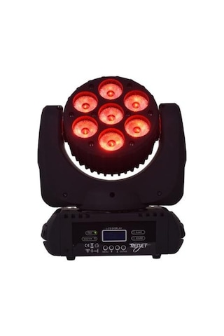 REDJET DJ BEAM 712 7 X 12W 120 WATT LED ROBOT IŞIK