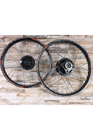 Ride İt Komple Takım Jant 120x19 / 120x17 Nikel Milli Diksli Model '-