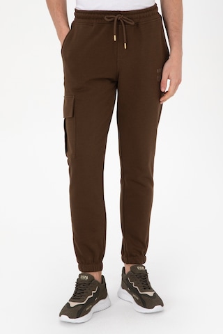 U.s. Polo Assn. Erkek Kahverengi Eşofman Altı 50309991-vr029 Kahverengı