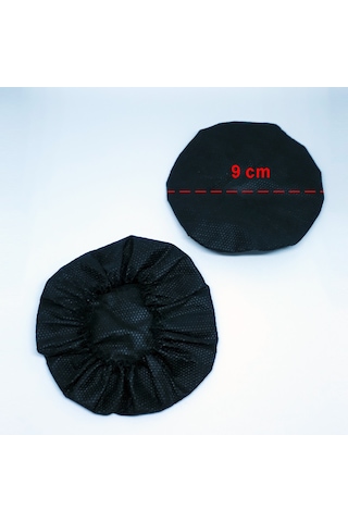 Kulaklık Bonesi 9 CM Siyah 20 Adet