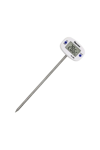 Döner Başlıklı Yemek. Gıda Dijital Sıcaklık Ölçer / Termometre