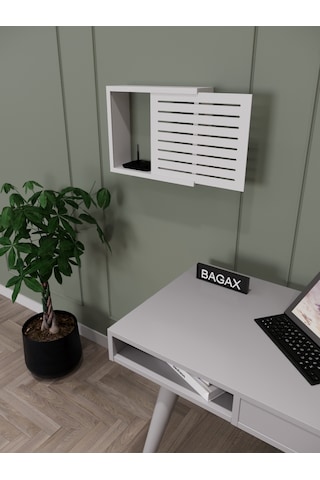 Modem Saklama Kutusu Rafı