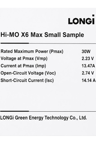 Longi Hi-mo X6 30w Güneş Paneli 43x40cm Taşınabilir Enerji Çözümü