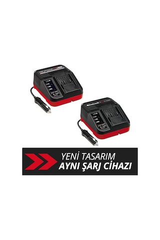 Şarj Cihazı Power X-car Charger 3a Power X-change Li-ıon, 18 V, 12 V Soket, Sürekli Akü Takibi Ve Akıllı