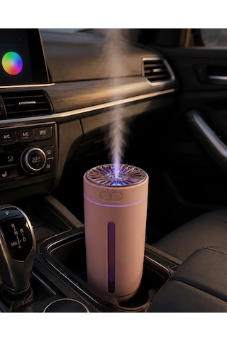 Mey İthalat Rgb Led Buhar Makinesi Aroma Yağı Uyumlu Mini Nemlendirici