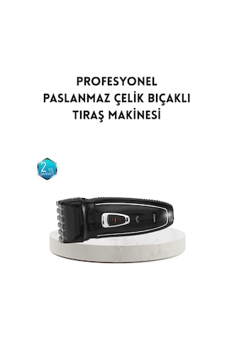 Unisex Şarjlı Saç Ve Sakal Kesme Makinesi Sessiz Motor, 1 12 Mm Ayarlanabilir Başlık Diğer