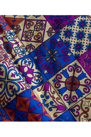 Cotton Collection Tek Kişilik Nevresim Seti Anadolu Renkli