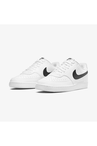 Nike Court Vision Low Beyaz Spor Ayakkabı Beyaz Siyah