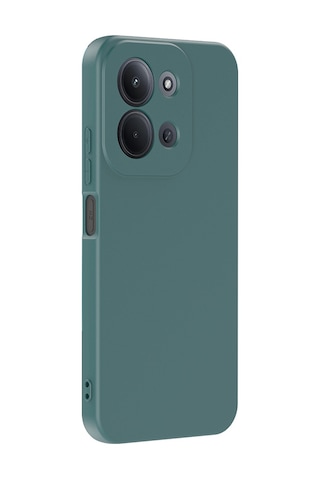 Redmi 15c Kılıf Zore Mara Lansman Kapak - Koyu Yeşil Koyu Yeşil