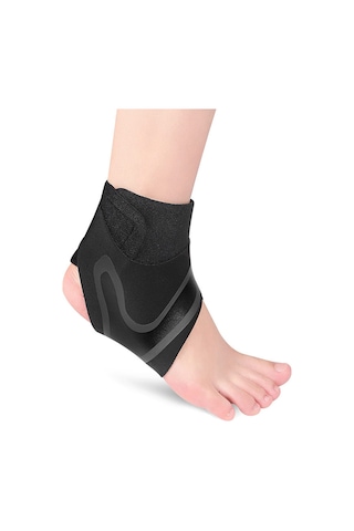 Xindoker Spor Aktivite İçin Baskı Ankle Bilek Koruyucu - Spor Topu, Dağcılık, Enkaz Koruması - İnce Tip - Siyah Xl Sağ 45-48 Numara, 82.5-100 Kg