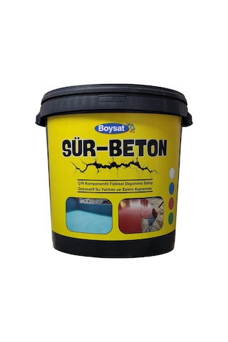 Sür-beton 2k Dekoratif Su Yalıtım Ve Zemin Kaplaması 20 Kg