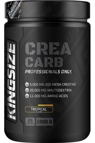 Kingsize Nutrition Crea Carb 1000 G