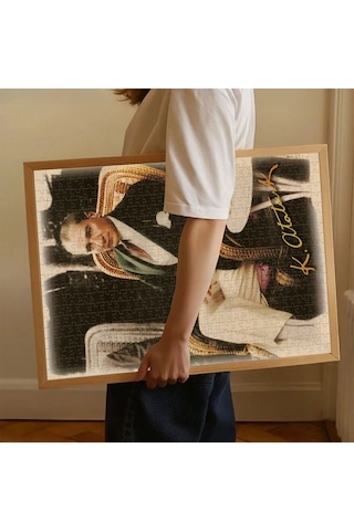 20060 Kahve İçen Atatürk 500 Parça Puzzle -ks Puzzle Standart
