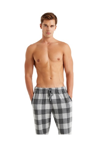 Erkek Pijama Altı 40604 - Desenli Çok Renkli