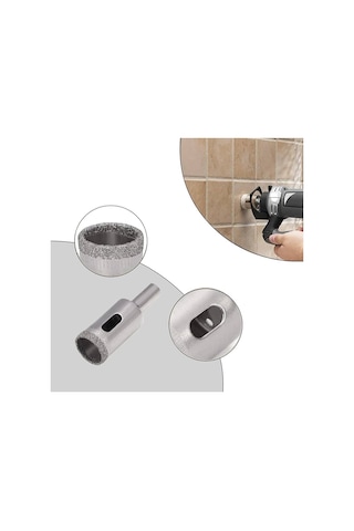 Venoa Cam Mermer Granit Fayans Delici Panç Seti Sulu Kesim 40 Mm