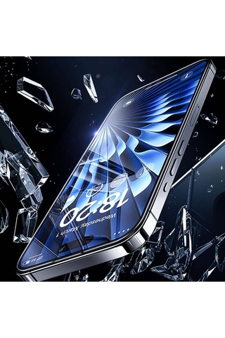 Apple iPhone 15 Pro Uyumlu Benks V Pro Sapphire Shield Ekran Koruyucu Kolay Uygulama Aparatlı