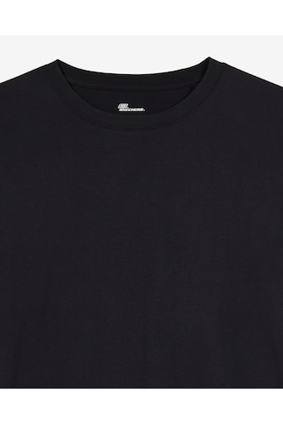 Skechers M Regular Box Logo T-shirt Erkek Siyah S2620057-3817