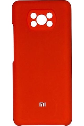 Pocophone X3 Silikon Kılıf Kırmızı Pocophone Türkiye Garantili Kırmızı