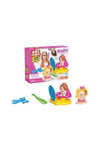 Art Craft Kuaför Oyun Hamur Seti 224 Gr Dede 03458