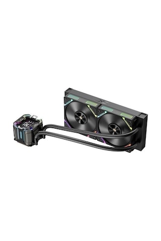 1st Player X Starship E X240e Mm Siyah Argb Dijital Ekran Am5 / Lga 1851 Işlemci Sivi Soğutucu