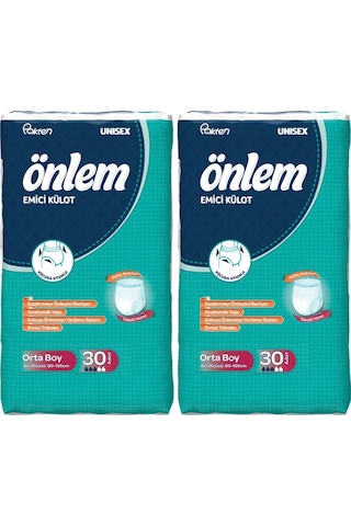 Önlem Emici Külot Hasta Bezi Medium 60 Adet