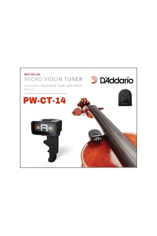Planet Waves Pwct14 Ns Mıcro Vıolın Tuner Planet Waves D'Addarı P