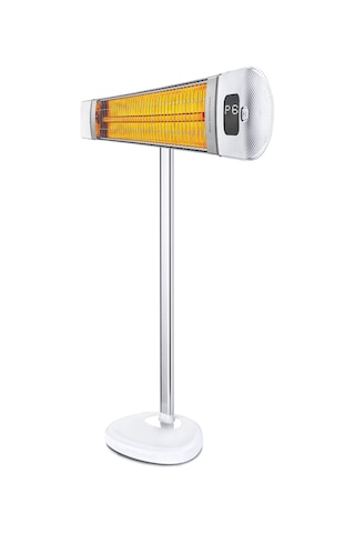 Luxeva Smart-FR 2500 W Akıllı Karbon Infrared Ayaklı Isıtıcı Beyaz