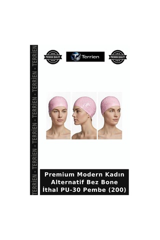 Terrien Premium Modern Kadın Alternatif Bez Bone İthal Pu-30 Pembe 200
