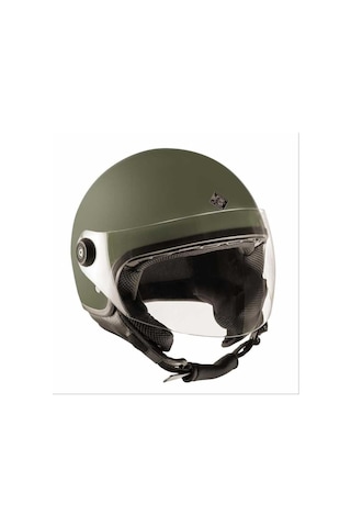 Tucano Urbano El Jettın Yarım Kask Mat Haki Yeşil