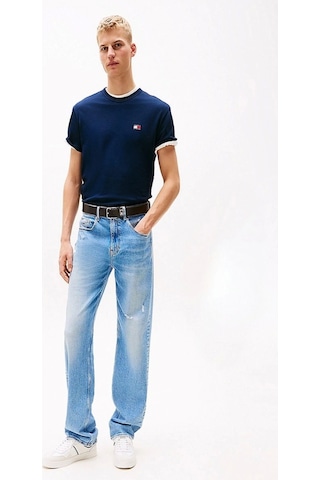 Tommy Hilfiger Tommy Jeans Erkek Lacivert T-shirt Lacivert