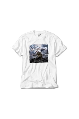 Sabaton The War To End All Wars Beyaz Tişört Beyaz