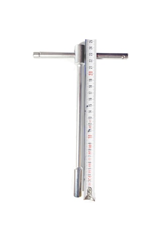 Alfa Tech 12 Mm T Kollu Lokma Somun Sıkma Anahtarı 24 Cm