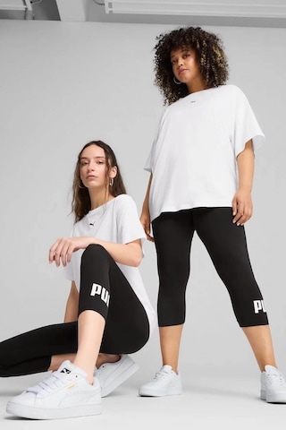Puma Ess No. 1 Logo 3/4 Leggings Siyah Kadın Tayt 682430-01 Siyah