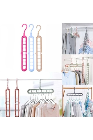 Büro Ev Ofis Düzeni İçin Dolap İçi Organizer Sihirbaz Askı Diğer