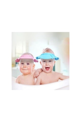 Bebek Banyo Şapkası Pembe Belirtilmemiş