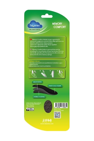 Tabanex Memory Comfort Tabanlık - Kadın