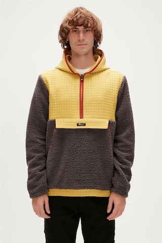 Bad Bear Leonard Half-zip Plush Jacket Erkek Polar-27544-antrasit Antrasit