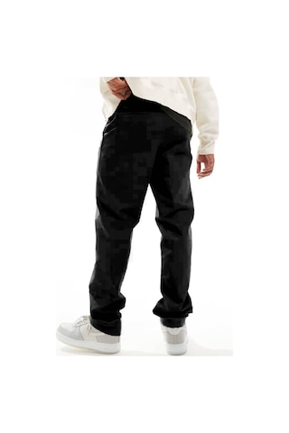 Nike Club Chino Woven Trousers Canvas Pant Erkek Dokuma Canvas Pantalon Siyah