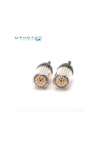 Photon 12v 1016 Ampul Led Dipsiz T20 Turuncu 2 Ad